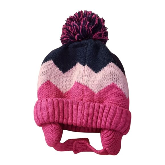 CT2127 Tommy Hilfiger Girls Signature Beanie - Picture 2 of 3